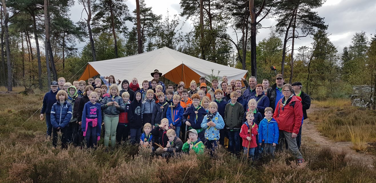 Scouting Brandevoort steunt IVN Helmond tijdens de natuurwerkdag 2019